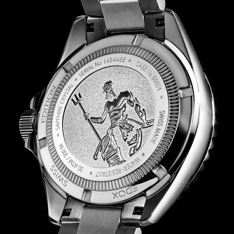 EDOX NEPTUNIAN GRANDE RESERVE DATE AUTOMATIC エドックス