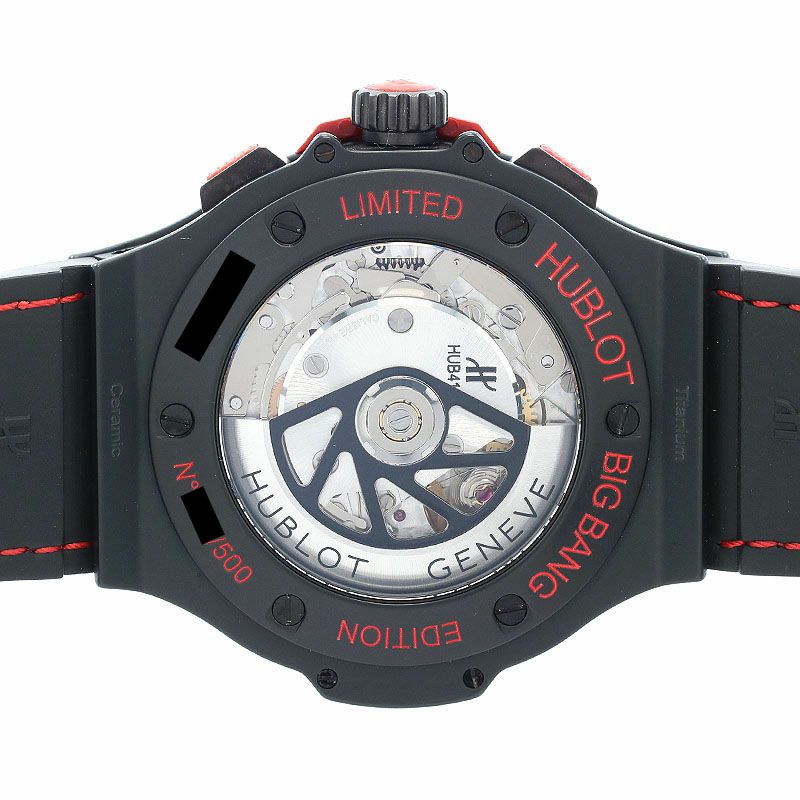 中古】HUBLOT BIG BANG ALL BLACK RED ウブロ ビッグバン オール