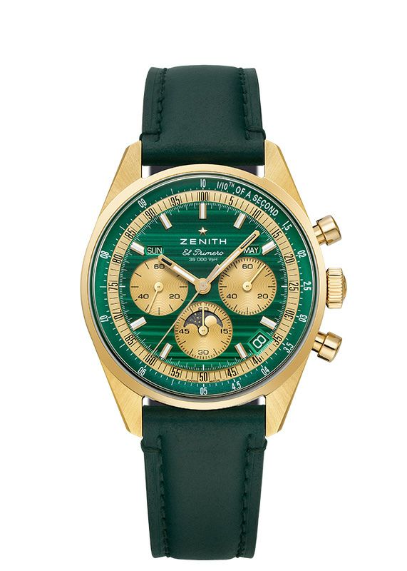 ZENITH CHRONOMASTER ORIGINAL TRIPLE CALENDAR MALACHITE ゼニス