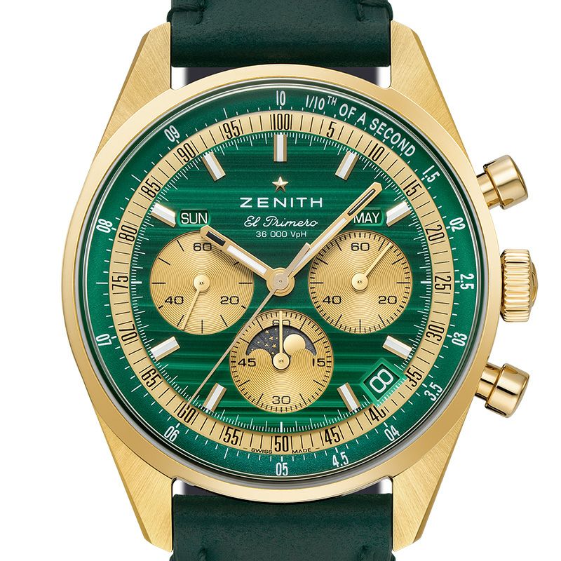 ZENITH CHRONOMASTER ORIGINAL TRIPLE CALENDAR MALACHITE ゼニス