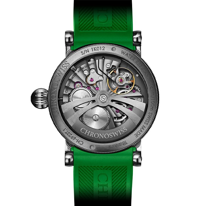 CHRONOSWISS OPEN GEAR RESEC GREEN MONSTER MANUFACTURE クロノスイス