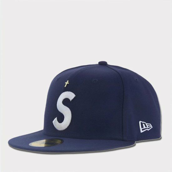 Supreme シュプリーム 2024SS Gold Cross S Logo New Era Cap ゴールド