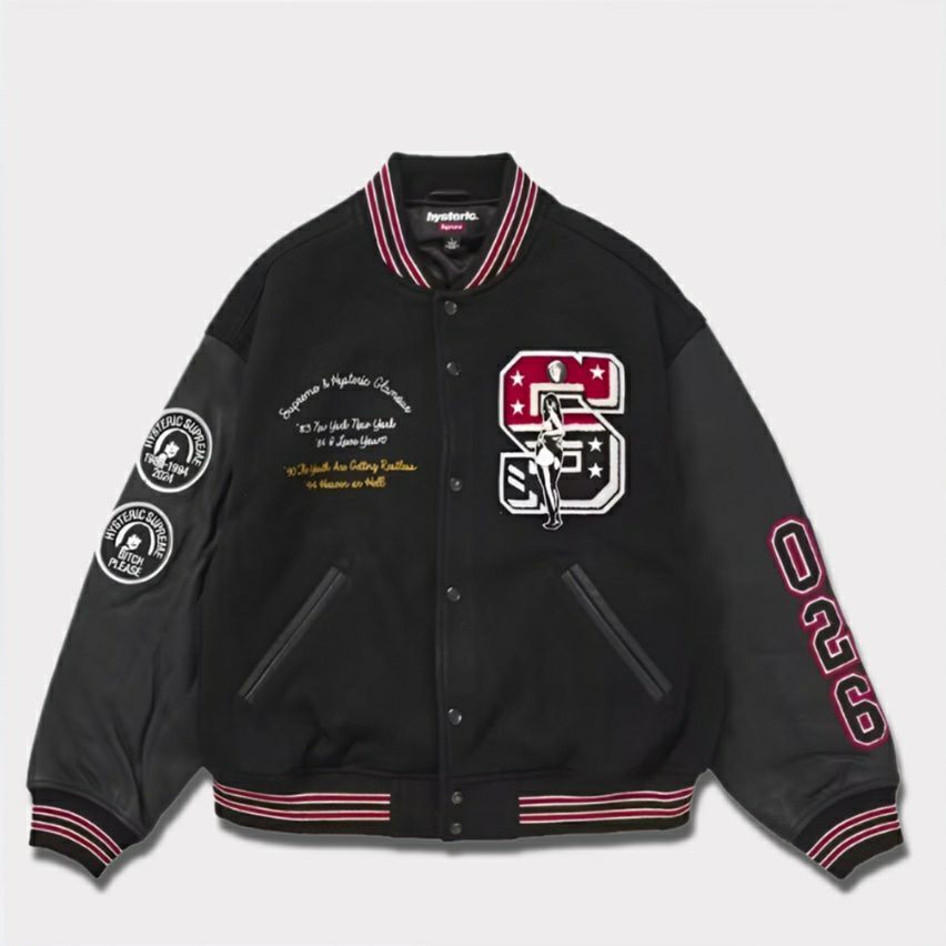 Supreme シュプリーム 2024AW Hysteric Glamour Varsity Jacket