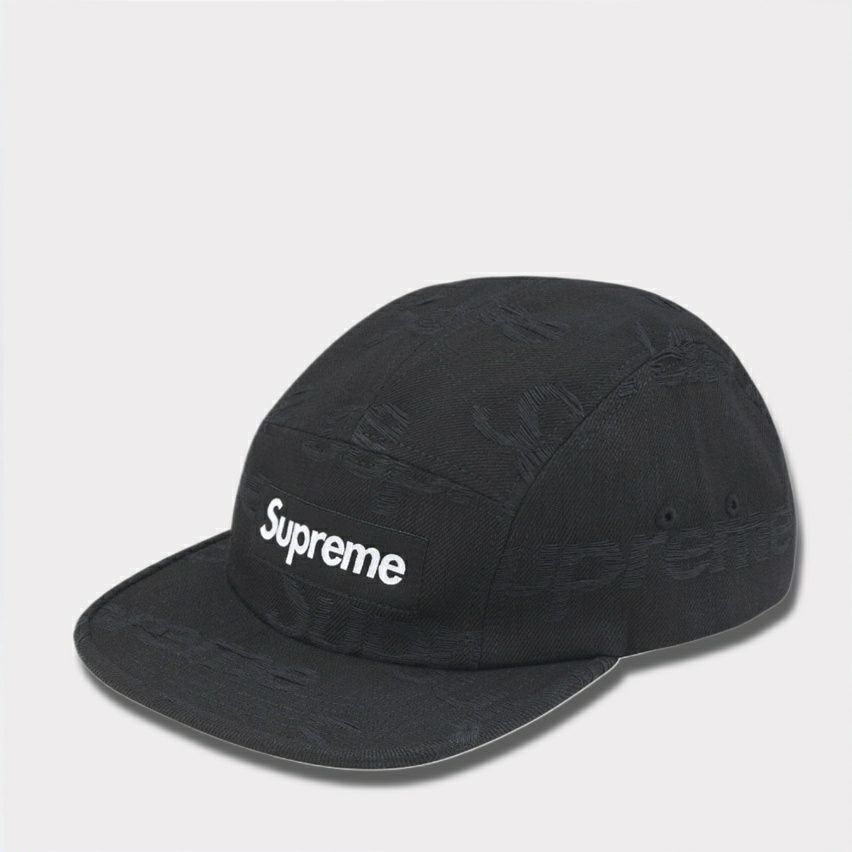 Supreme シュプリーム 2025AW Jacquard Logos Denim Camp Cap ジャ