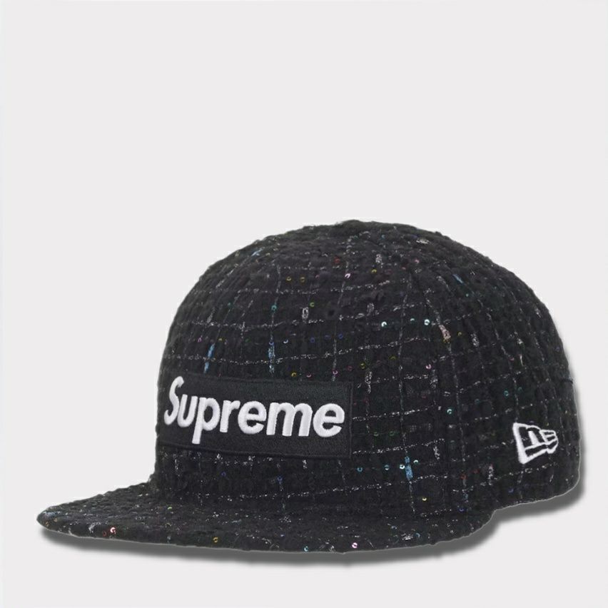 Supreme シュプリーム 18FW Harris Tweed Camp Cap ハリスツイード