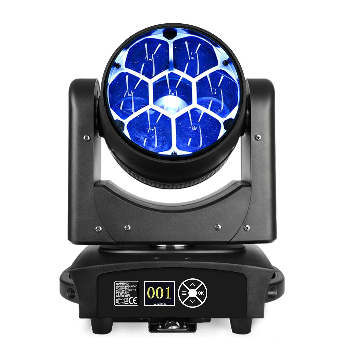 Betopper LM0740 7x40W Wash&Zoom Moving Head Stage Light