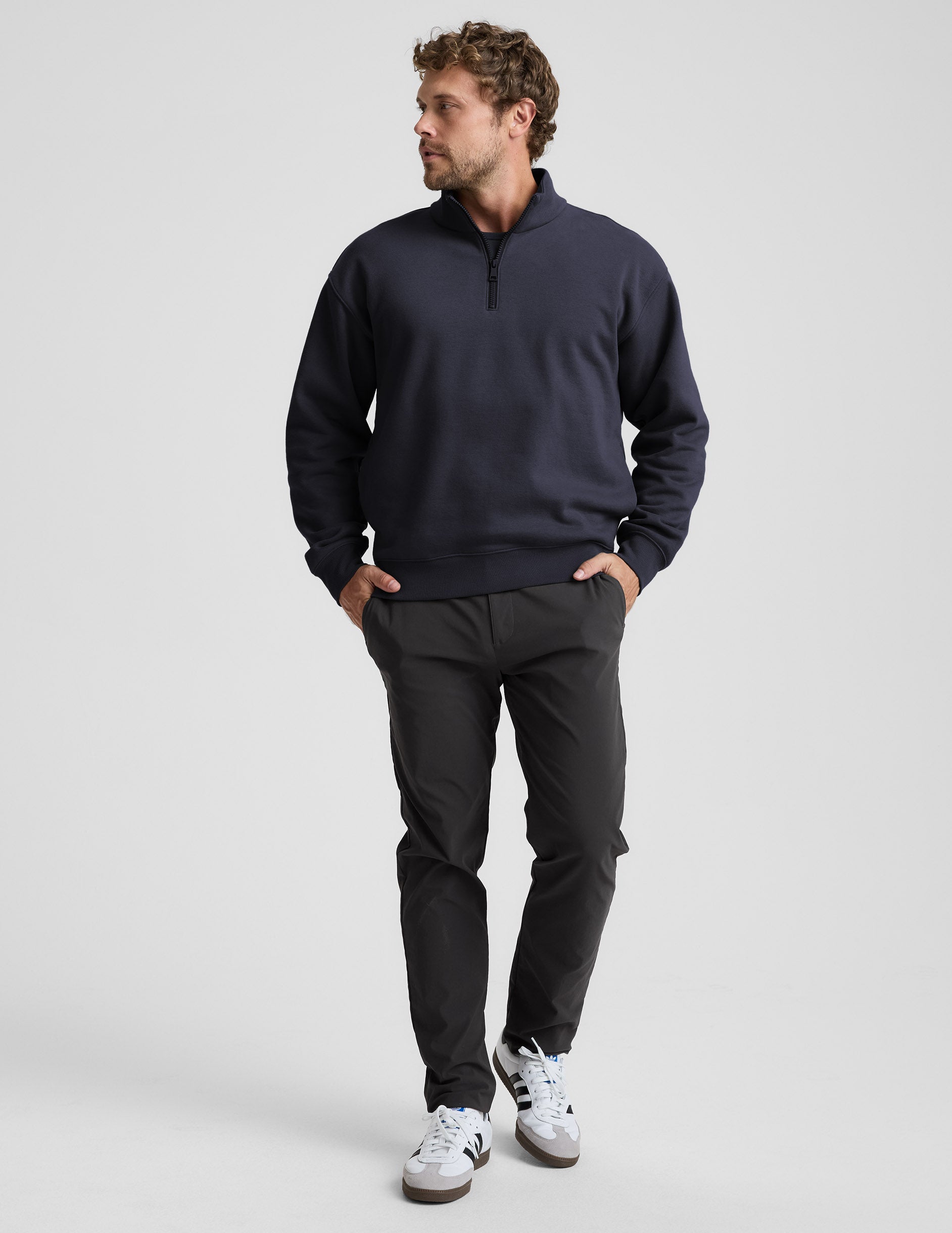 LuxeFleece Half Zip Men's Pullover | Beyond Yoga