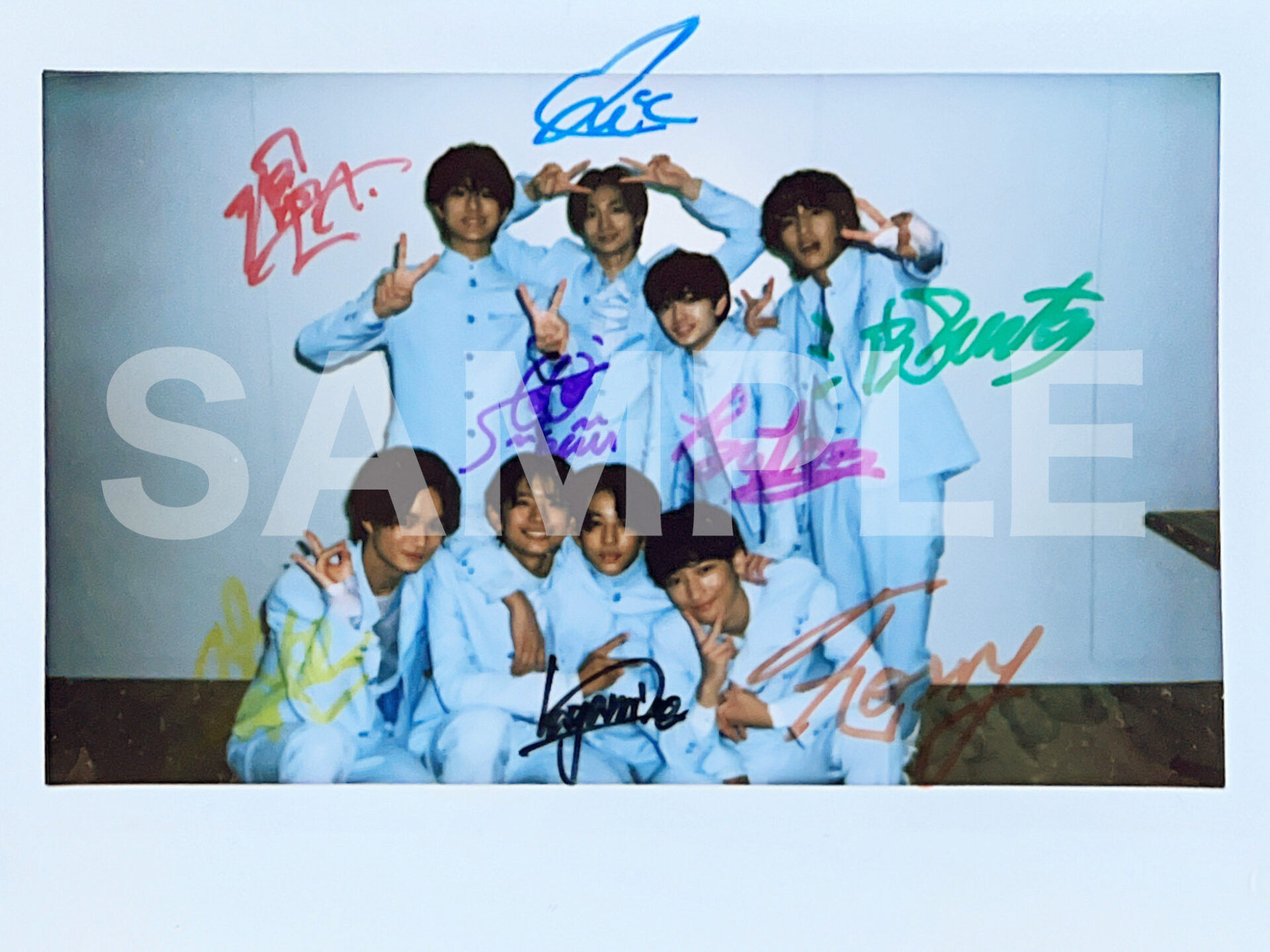 ICEx 山本龍人 サイン入りチェキ ICEx 山本龍人サイン入りチェキ