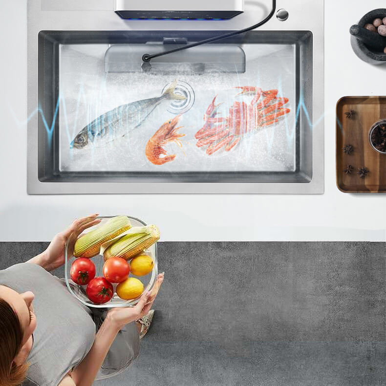 BDP工事不要、究極に場所を取らない超音波食洗機|The Washer Pro