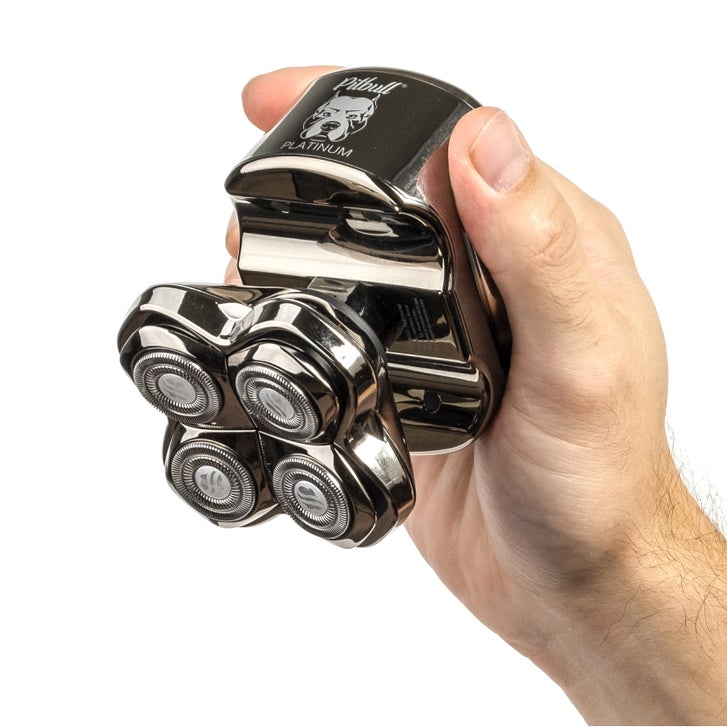 Skull Shaver Pitbull Platinum PRO Electric Shaver for Head and