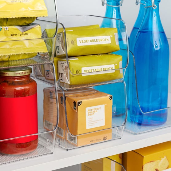 iDESIGN Stacking Open Front Pantry Bins, 8-piece Set | Costco