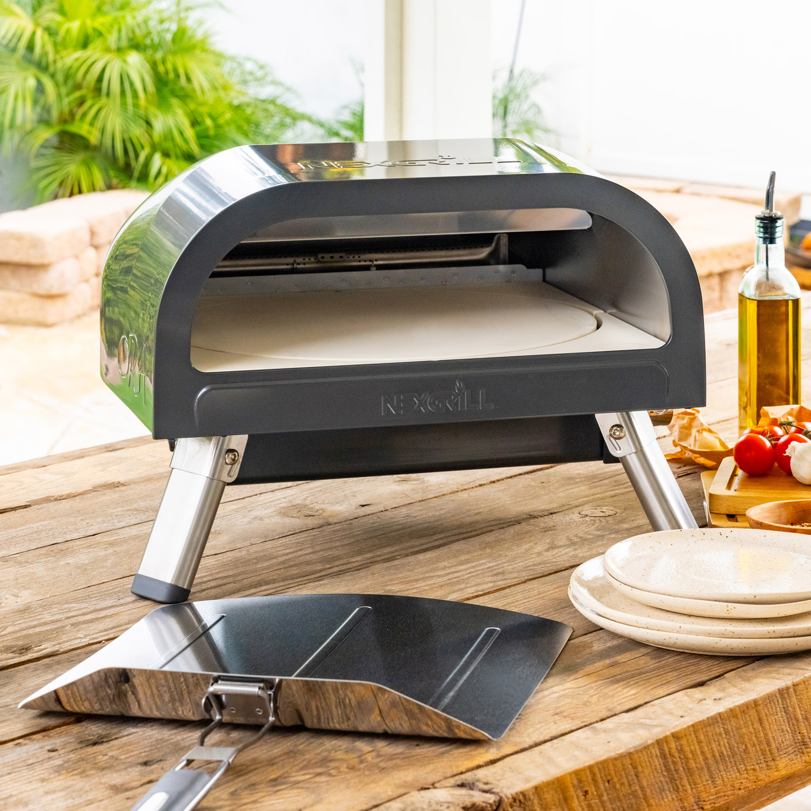 Nexgrill Ora 16” Pizza Oven with Auto-Rotating Pizza Stone | Costco