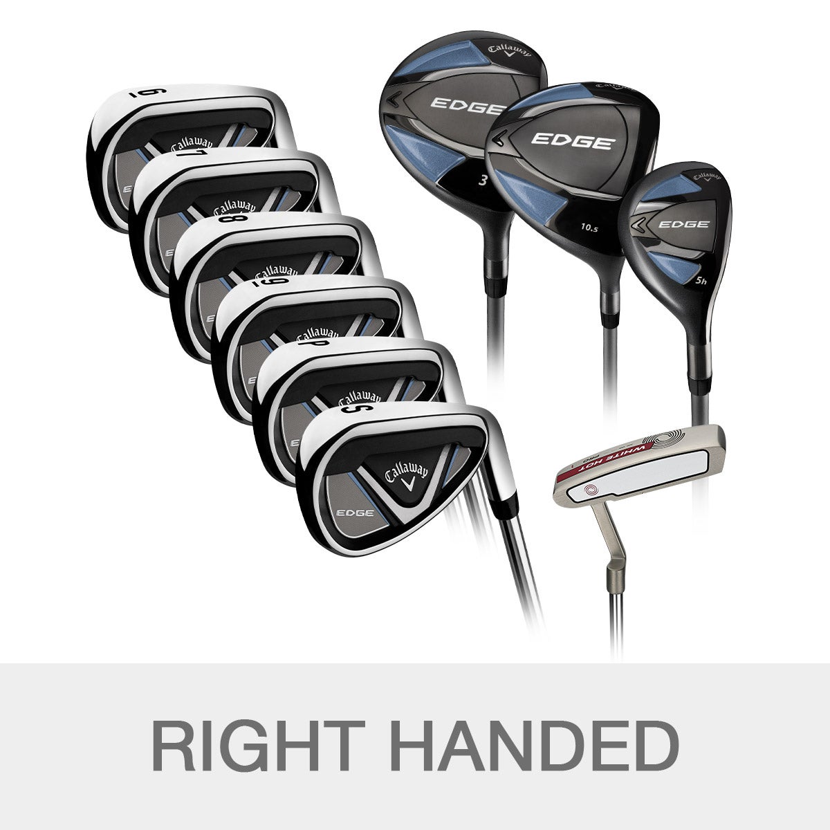Callaway Edge Graphite 10-piece Golf Club Set, Right Handed | Costco