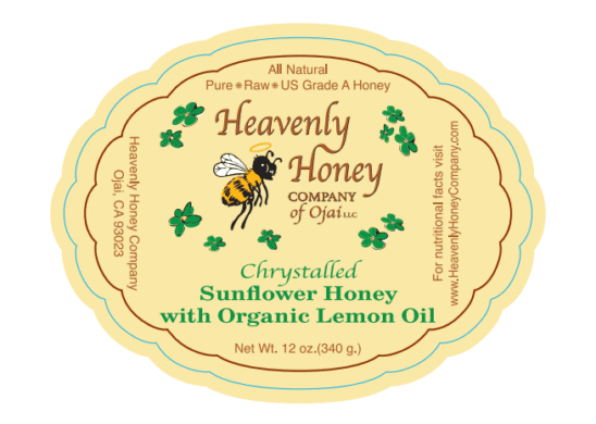 Creamy Lemon Infused Honey in Ojai, CA | Heavenly Honey