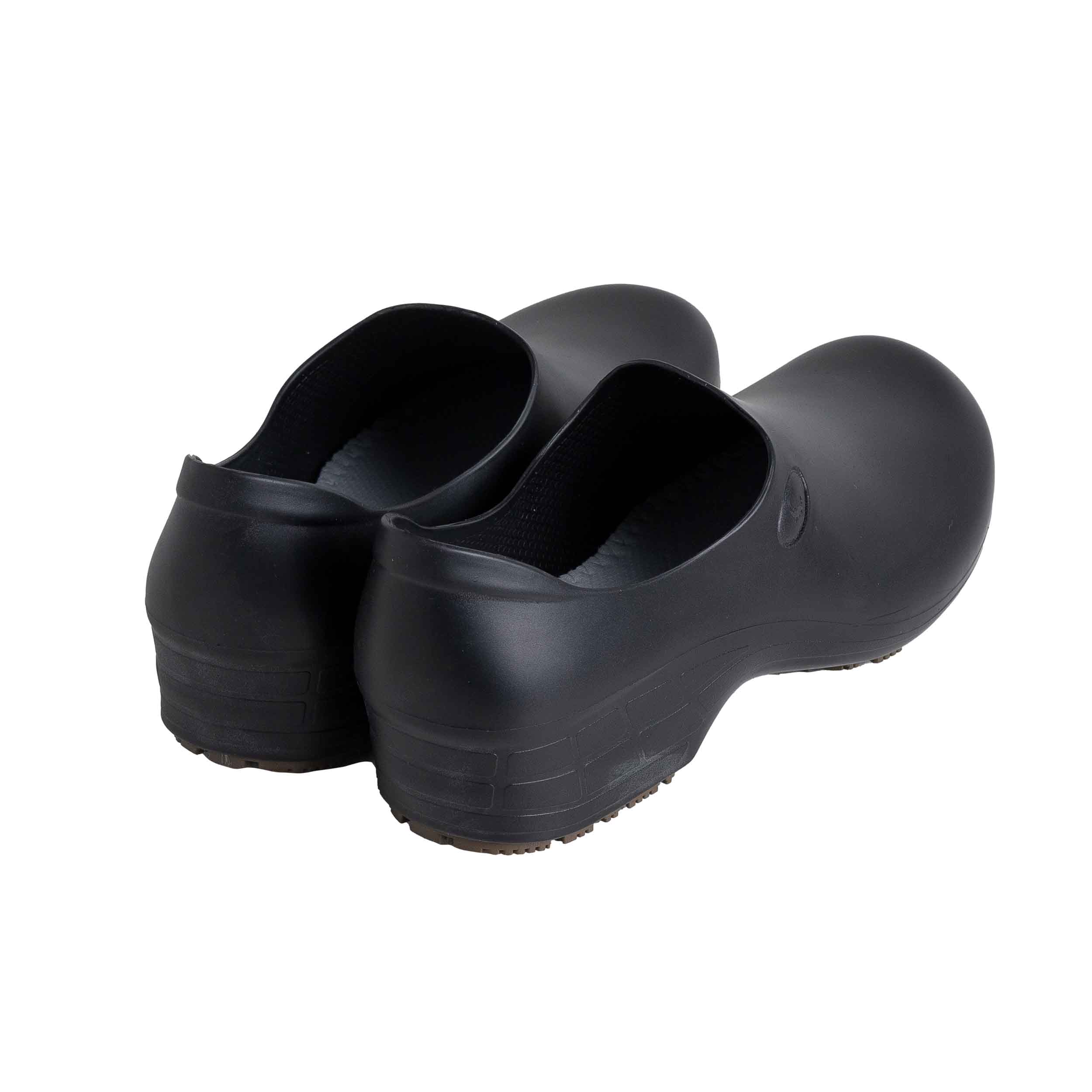 Sapato Ocupacional Antiderrapante Tradicional Woman Preto Sticky Shoes