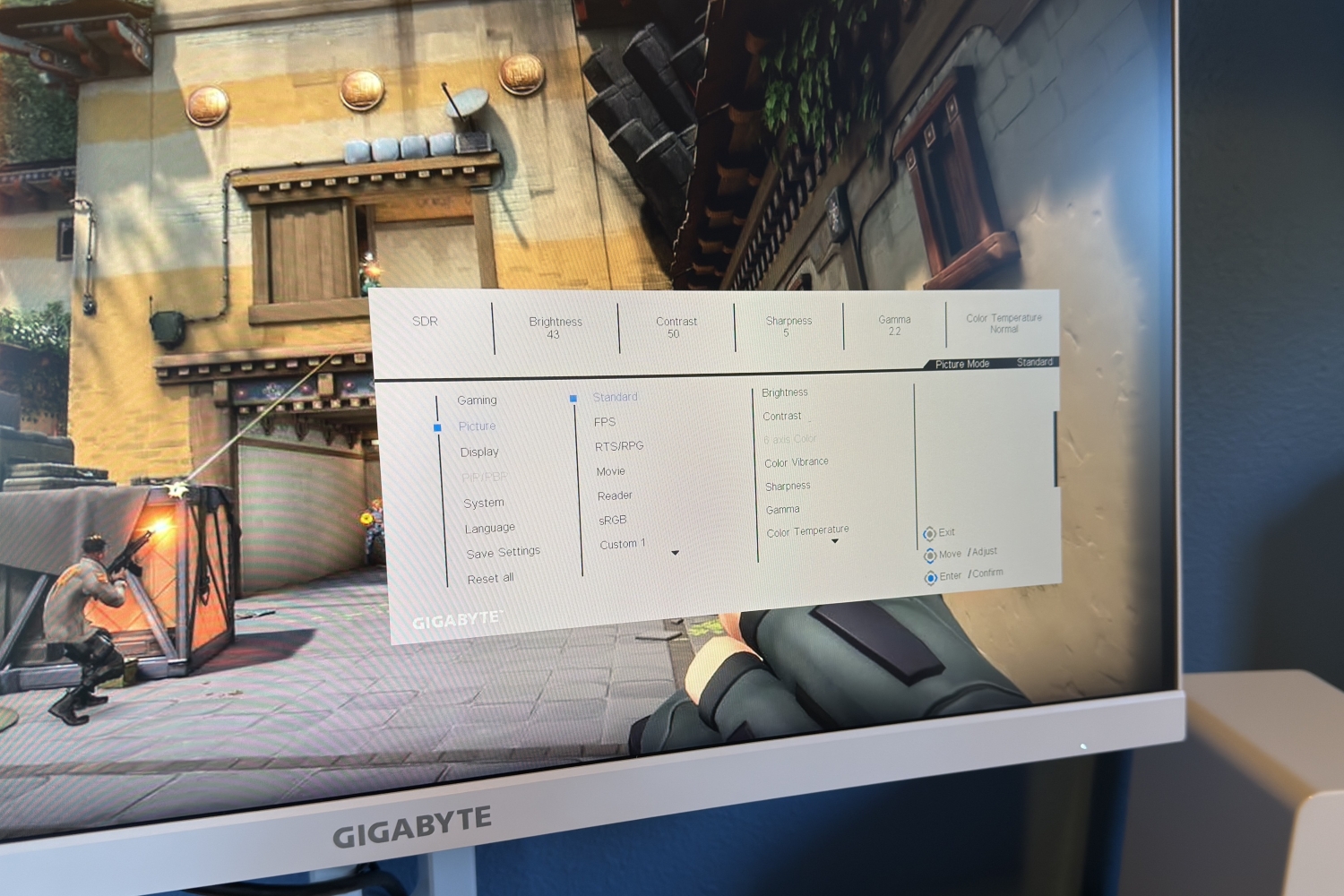 Gigabyte M27QA ICE review: A monitor built for your cozy gaming
