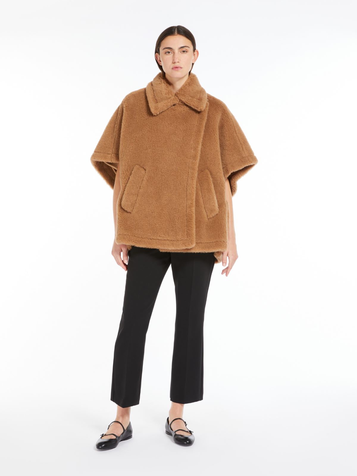 テベ] テディベア ケープ, camel | Max Mara