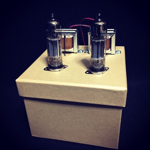 6BM8シングルステレオアンプの試作 | Binary Macaron