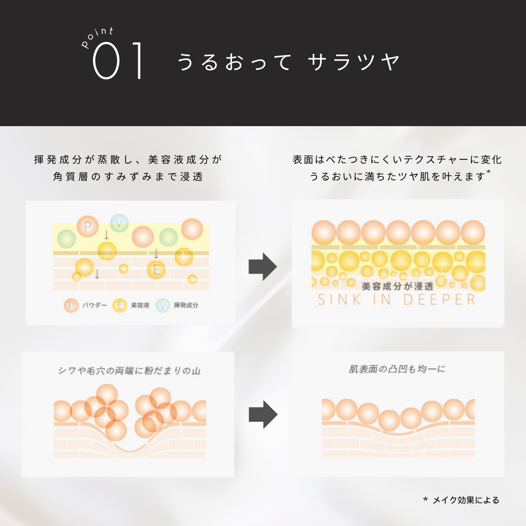 オーガニックアクア エアレスクッション ESSENCE GLOW＜コンパクト