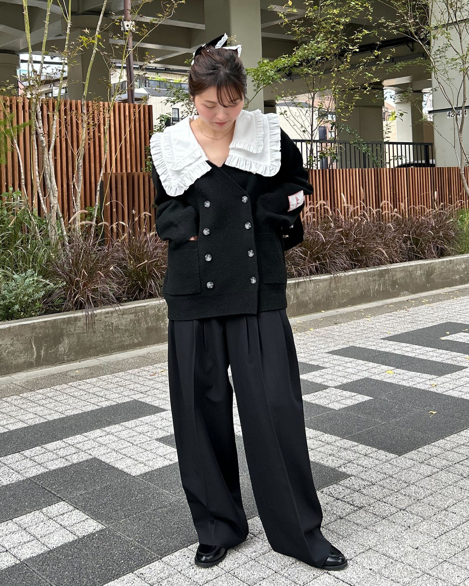 BIBIY. MADE | ANNABELLE CARDIGAN BLACK｜Bibiy.