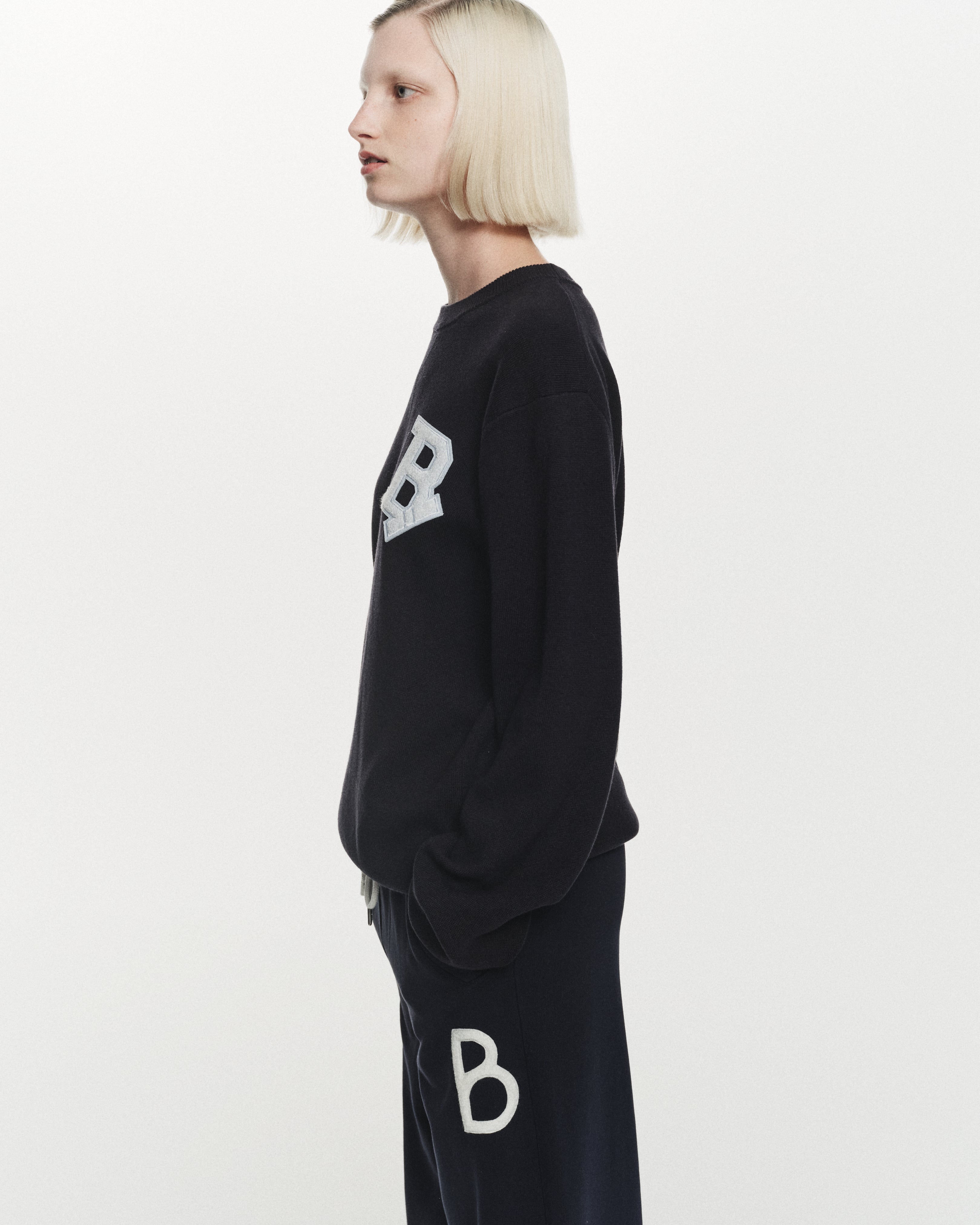 BIBIY. MADE | B. CLUB KNIT NAVY｜Bibiy.