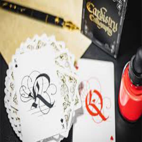 CARDISTRY X CALLIGRAPHY GOLDEN FOIL LIMITED EDITION PLAYING CARDS