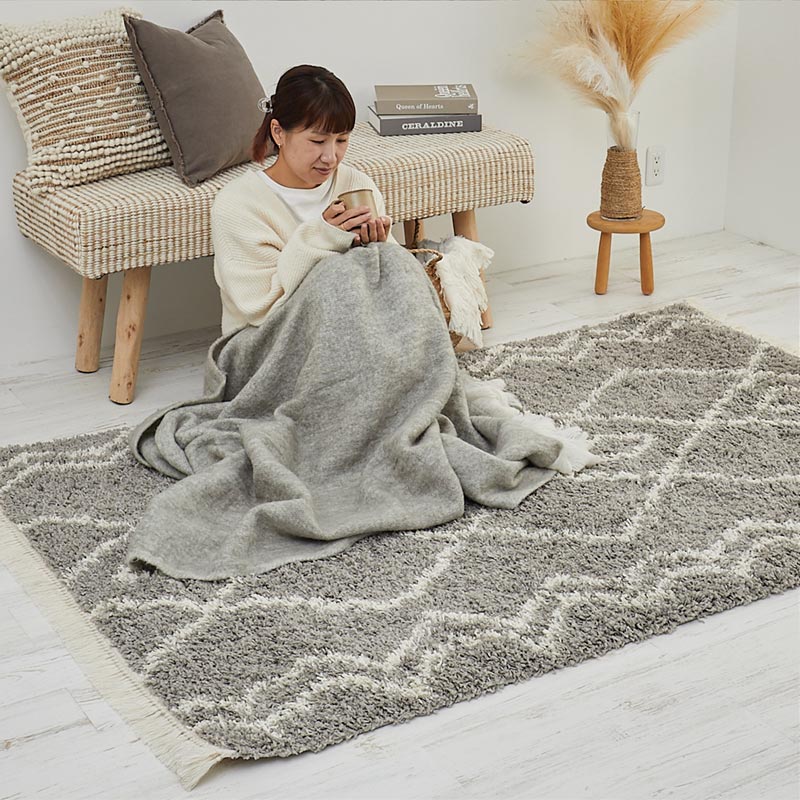 ナチュラルな風合いが空間に溶け込む、ふわふわな手触りのウィルトン