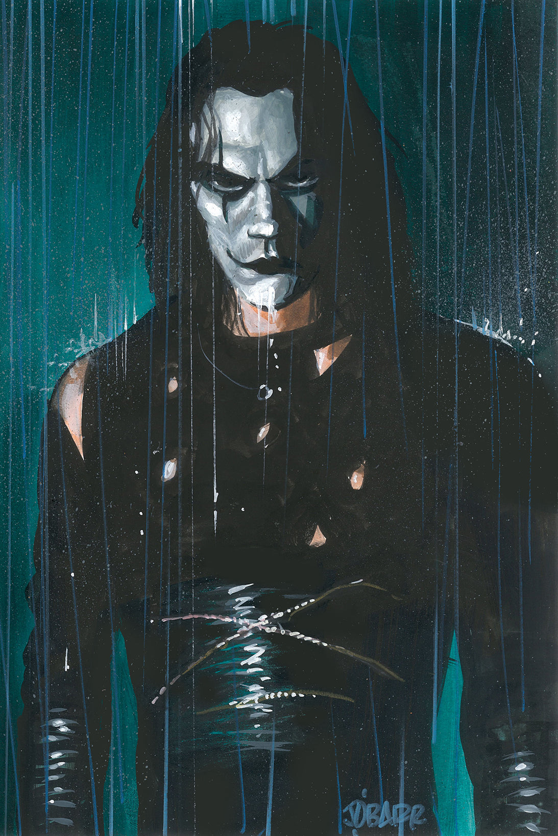 CROW DEAD TIME #1 JAMES O'BARR FANEXPO DALLAS EXCLUSIVE VIRGIN VARIANT