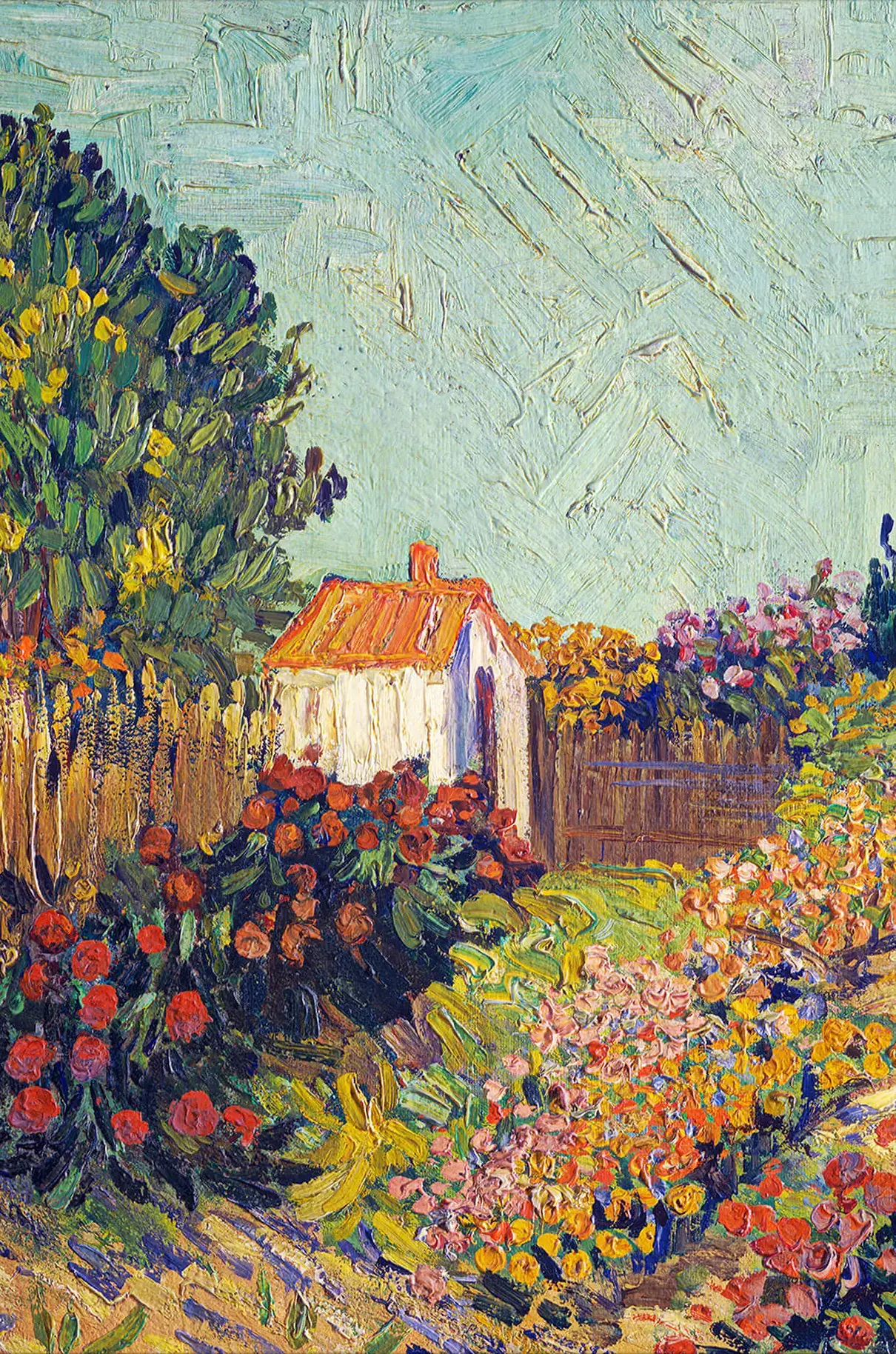 Flower Garden by Vincent Van Gogh