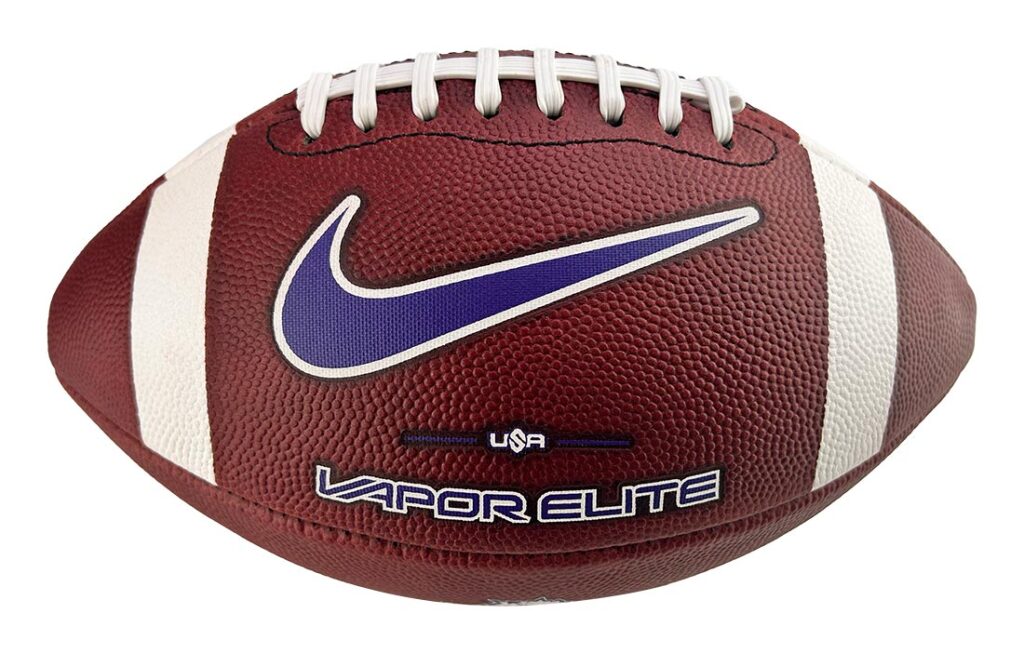 Official 2025 TCU Horned Frogs Nike Vapor Elite Game Football