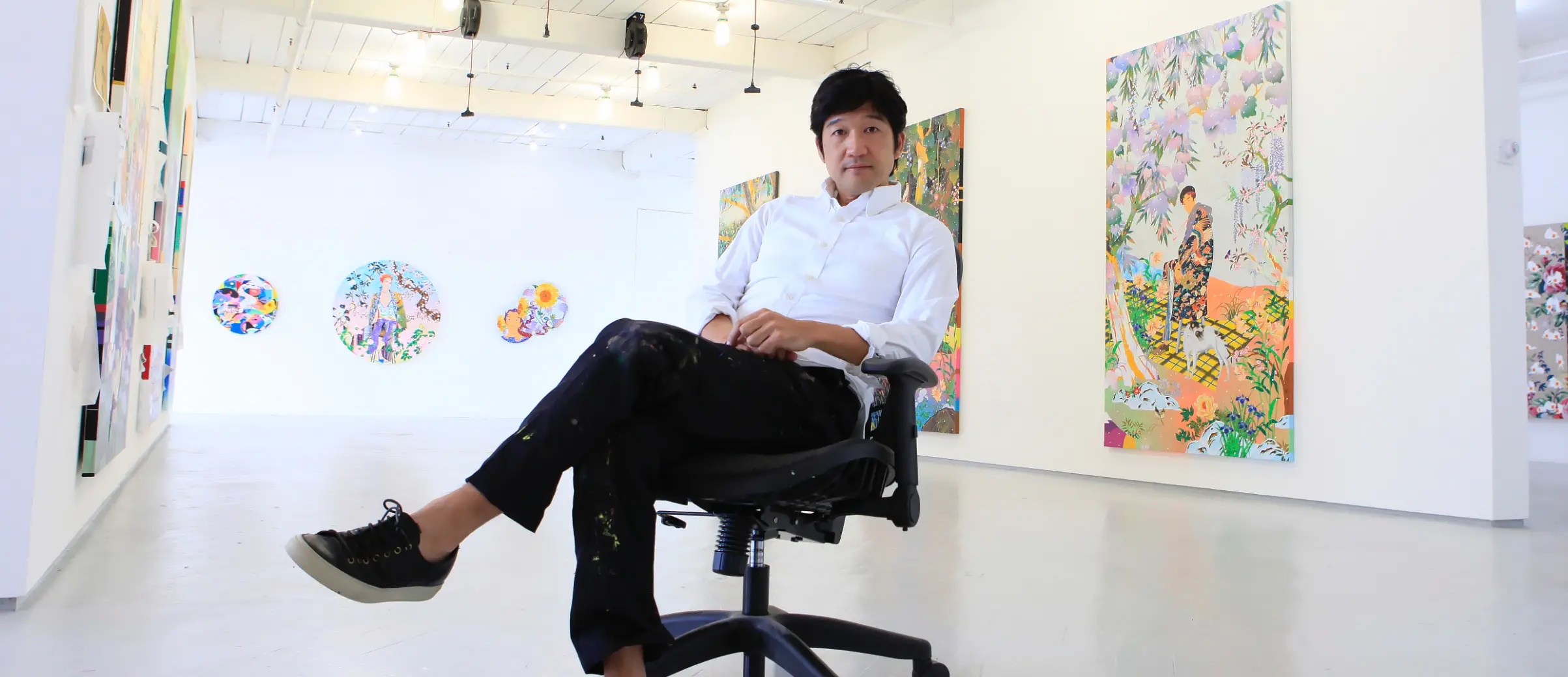 松山智一「Turn Up Remember, 2021」期間限定ポスター予約販売