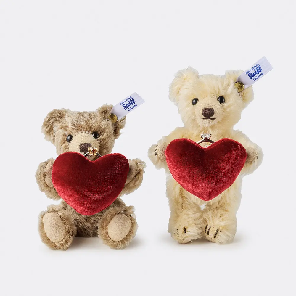 Steiff × BIJOUPIKO RING BEARER BROWN の婚約指輪 | ビジュピコ