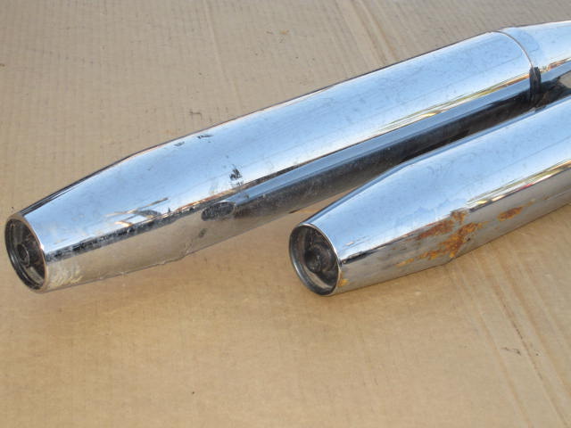 売約済み】ドラッグスター1100の純正マフラーが入荷しました