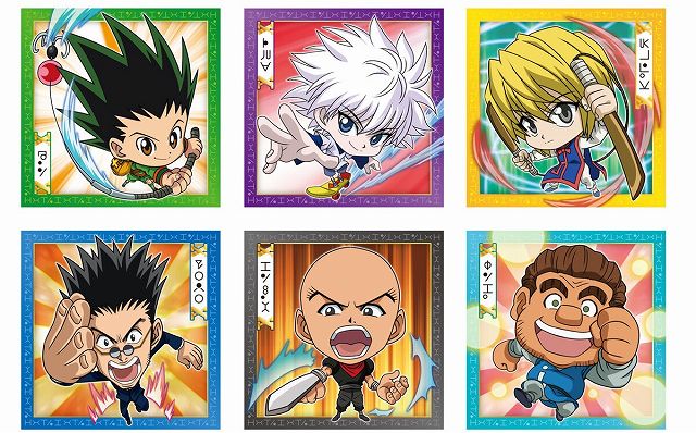 にふぉるめーしょん HUNTER×HUNTER シール×ウエハースvol.1」シール
