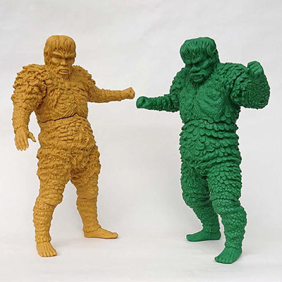 新作サンダ対ガイラ未彩色組立キット、4年ぶりの新作としてついに発売