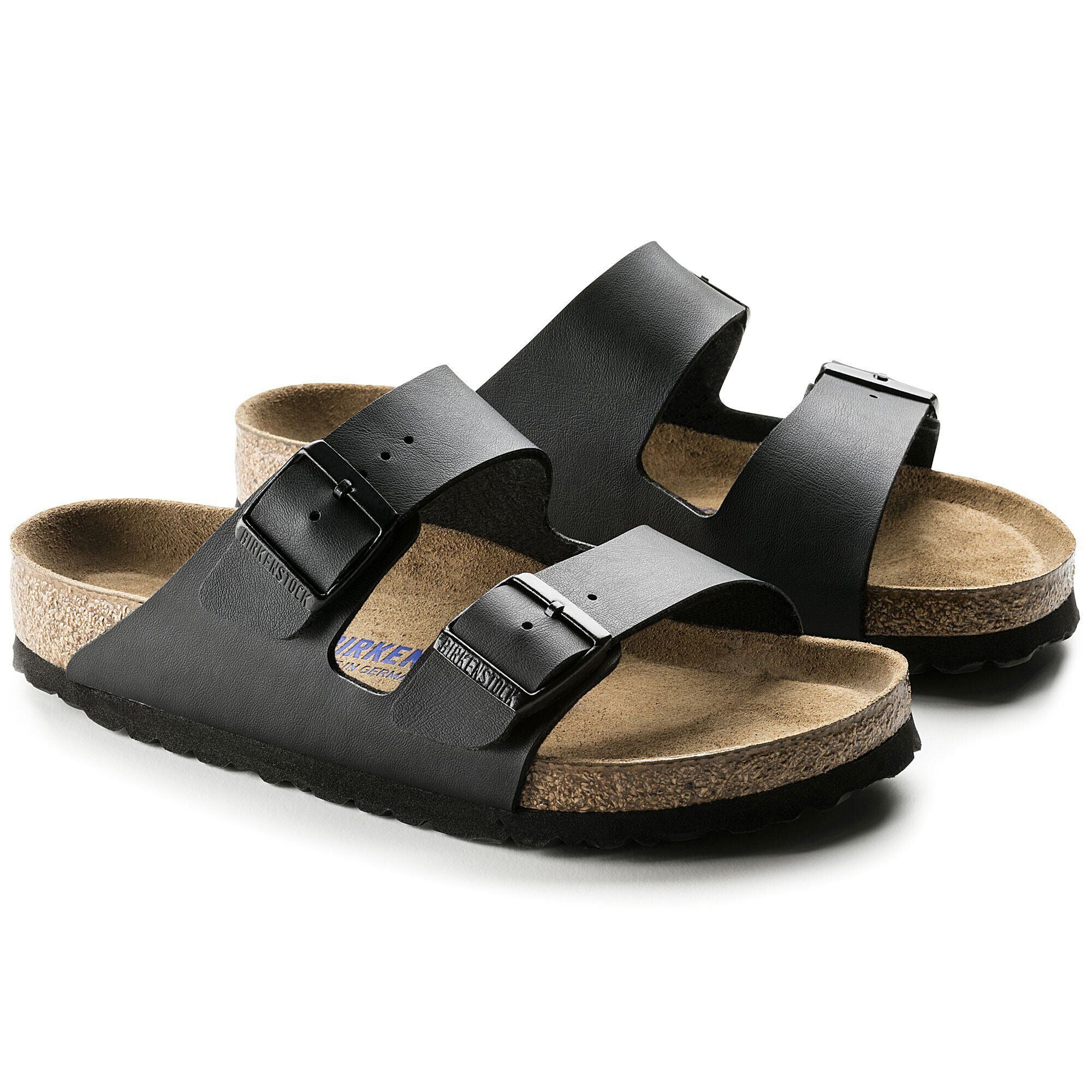 Arizona | Soft Footbed | Birko-Flor | Black – Birkenstock Midtown