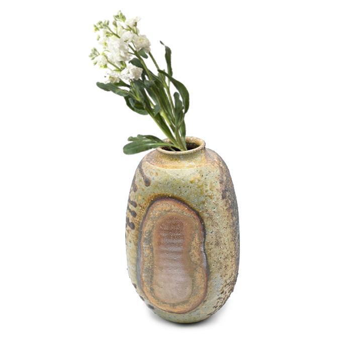 備前焼花入作家：中居 靖 - 備前焼通販ギャラリーしょうざん