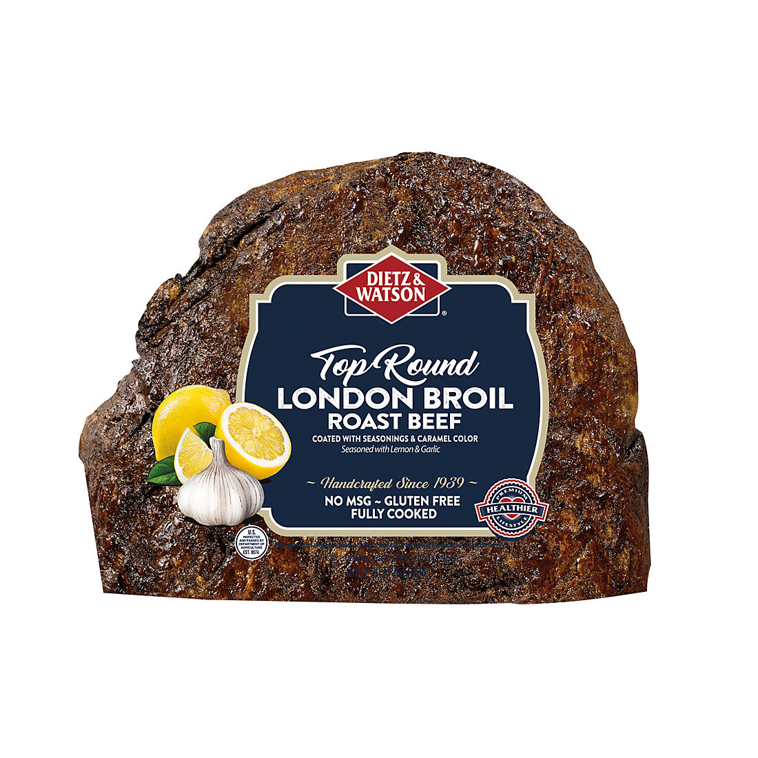 Dietz & Watson London Broil Roast Beef, 0.75-1.5 lbs. Standard Cut