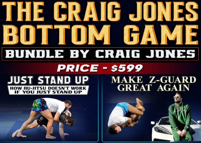 Craig Jones Down Under Bottom Game DVD Bundle Review - BJJ World