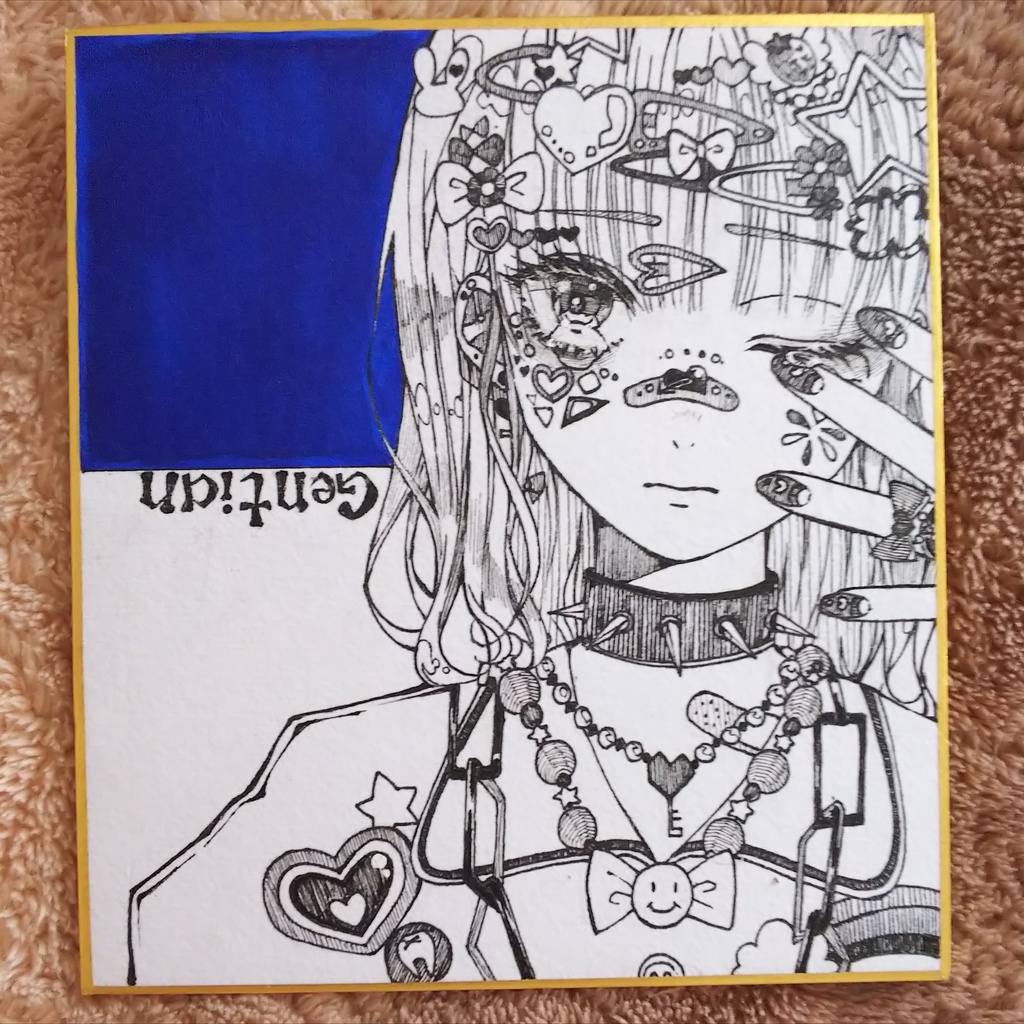 アナログ色紙(13.5×12) - 原画うりば - BOOTH