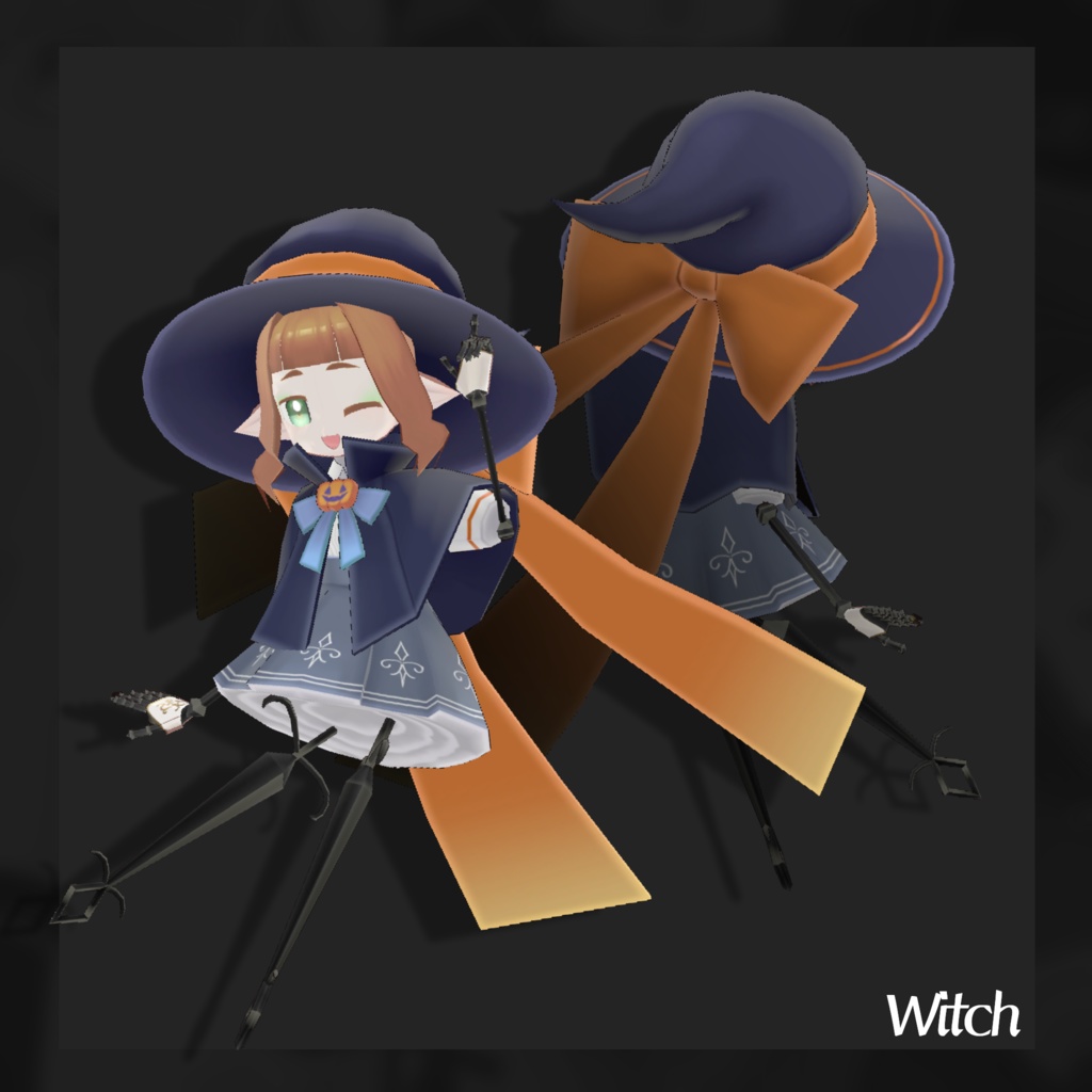 てっさくちゃん専用衣装「てっさくちゃんハロウィンセット