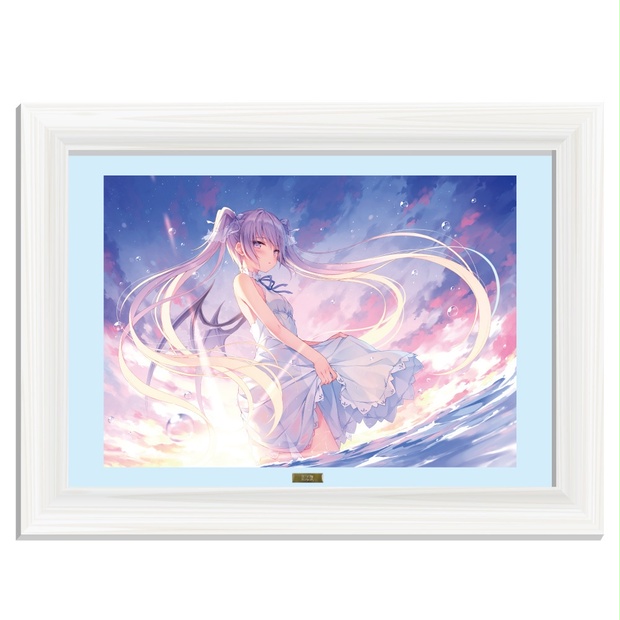 d*3様 rurudo 複製原画 直筆サイン入り「イヴ（TEMPTATION V rurudo