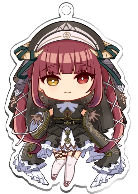 非公式】宝鐘マリン ソロライブキービジュアル衣装 アクリル