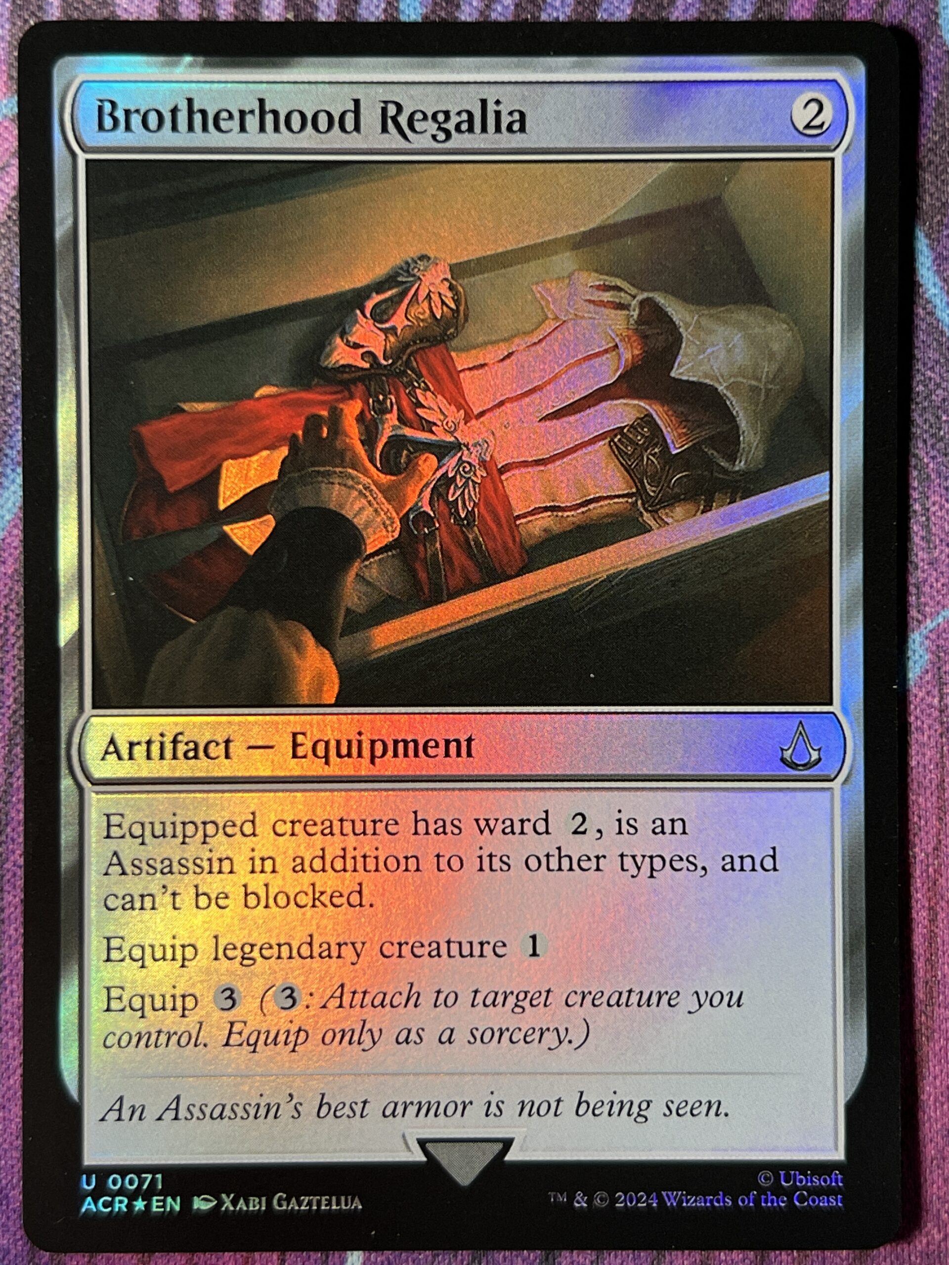 Brotherhood Regalia ACR #71 Foil – Bootleg Mage