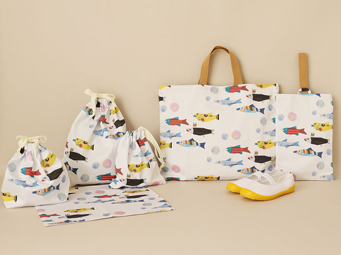 入園グッズ6点セット手作りキット｜ベビー＆キッズのソーイングキット