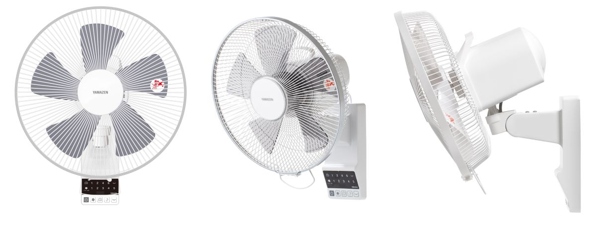 商品情報_DCモーター壁掛け扇風機 (30cm) | 山善の商品情報サイト
