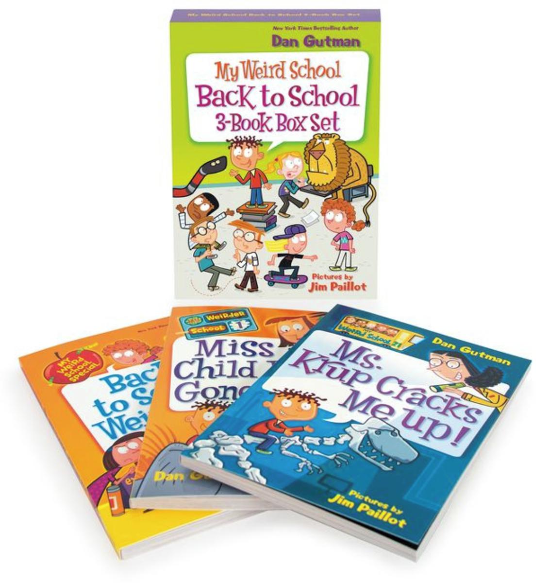My Weird School Back to School 3-Book Box Set by Dan Gutman, Jim