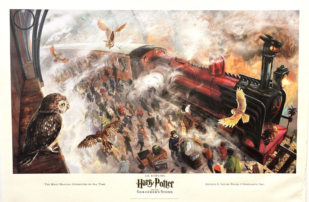 Harry Potter Illustrated Editions Five-Book Set w/FREE Art Prints