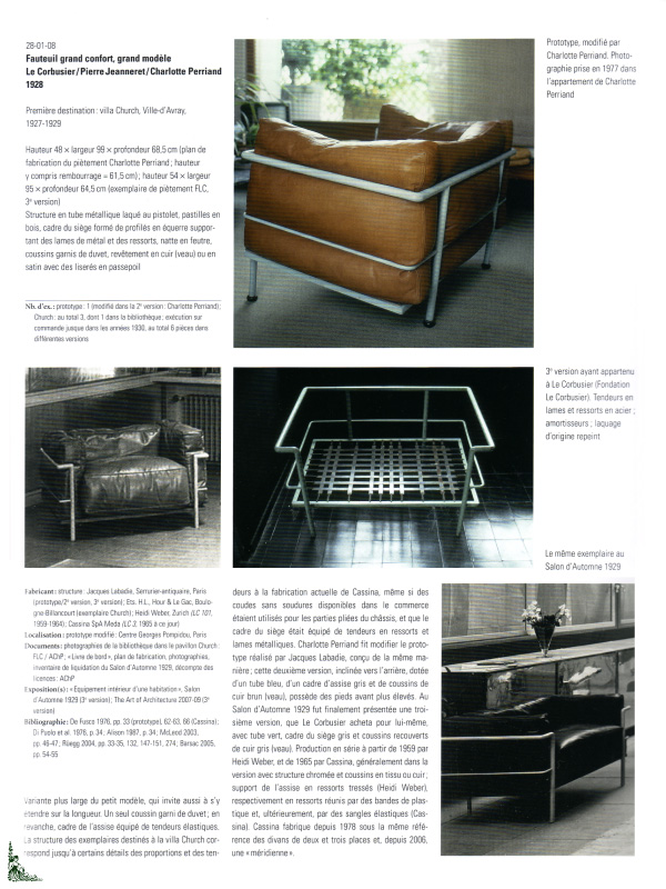 Le Corbusier, Furniture and Interiors 1905-1965 - LIBERTY's Books