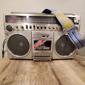 Panasonic RX-5500 with Earth Wind and Fire Strap | Boomboxery Forum